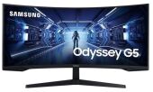 Монитор Samsung 34" C34G55TWWI, 1000R, 21:9, VA, UHD, 1ms, 250cd, 165Hz, HDMI, DP