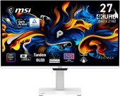������� MSI 26.5" Max 271UPXW12G ����� QD OLED LED 16:9 HDMI M/M ������� HAS Piv 250cd 178��/178�� 3840x2160 120Hz FreeSync Premium Pro DP 4K USB 6.6��