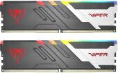 ������ DDR5 2x32Gb 5600MHz Patriot PVVR564G560C40K Viper Venom RGB RTL Gaming PC5-44800 CL40 DIMM 288-pin 1.35� kit � ���������� Ret