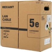 ������ �������������� Rexant 01-0061-R ���.5E UTP 4 ���� 24AWG ��(�)-LSLTx ���������� 305� �������