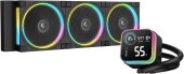 ������� �������� ���������� Deepcool LQ360 Ultra ARGB Soc-AM5/AM4/1200/1700/1851 ������ 4-pin 32dB Al LCD 350W 1900gr Ret (R-LQ360-BKASMC-G-1)