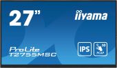 ������� Iiyama 27" ProLite T2755MSC-B1 ������ IPS LED 16:9 HDMI M/M ������� 400cd 178��/178�� 1920x1080 60Hz DP FHD USB Touch 5.8��