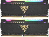 ������ DDR4 2x16GB 3600MHz Patriot PVSR432G360C0K Viper Steel RGB RTL Gaming PC4-28800 CL20 DIMM 288-pin 1.35� dual rank � ���������� Ret