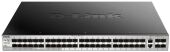 ���������� D-Link DGS-3130-54S/B1A (L3) 2x10����/� 48SFP 4SFP+ �����������