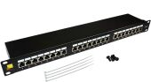 ����-������ Lanmaster LAN-PPI24S6 19" 1U 24xRJ45 ���.6 STP