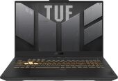 ������� Asus TUF Gaming F17 FX707VJB-HX100 Core 5 210H 16Gb SSD512Gb NVIDIA GeForce RTX 3050 6Gb 17.3" IPS FHD (1920x1080) ��� �� grey WiFi BT Cam (90NR0MY5-M003R0)