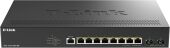 ���������� D-Link DGS-1210-10XP/ME/C1A (L2) 8x1����/� 2SFP+ 8PoE+ 240W �����������