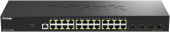���������� D-Link DGS-1210-28X/ME/C1A (L2) 24x1����/� 4SFP+ �����������