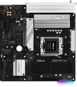 ����������� ����� Asrock B850M PRO RS WIFI Socket AM5 AMD B850 4xDDR5 mATX AC`97 8ch(7.1) 2.5Gg RAID+HDMI+DP