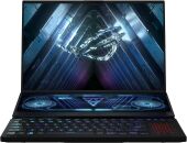 ������� Asus ROG Zephyrus Duo 16 GX650PY-NM083W Ryzen 9 7945HX 32Gb SSD2Tb NVIDIA GeForce RTX4090 16Gb 16" IPS WQXGA (2560x1600) Windows 11 Home black WiFi BT Cam (90NR0BI1-M004V0)