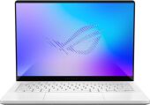 ������� Asus ROG Zephyrus G14 GU405AW-SY024W Core Ultra 9 386H 32Gb SSD1Tb NVIDIA GeForce RTX5080 16Gb 14" OLED 3K (2880x1800) Windows 11 Home white WiFi BT Cam Bag (90NR0P83-M000Y0)