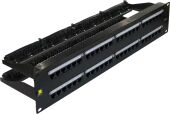 ����-������ Lanmaster LAN-PPN48U6 19" 2U 48xRJ45 ���.6 UTP