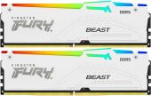 ������ DDR5 2x32GB 6000MHz Kingston KF560C30BWEAK2-64 Fury Beast RGB RTL Gaming PC5-48000 CL30 DIMM 288-pin 1.4� kit single rank � ���������� Ret