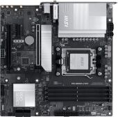 ����������� ����� MSI PRO B850M-A WIFI Socket AM5 AMD B850 4xDDR5 mATX AC`97 8ch(7.1) 5Gigabit RAID+HDMI+DP