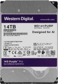 ������� ���� WD SATA-III 14TB WD141PURP Surveillance Purple Pro (7200rpm) 512Mb 3.5"