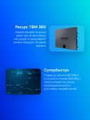 ���������� SSD Samsung SATA-III 1TB MZ-77Q1T0BW 870 QVO 2.5"