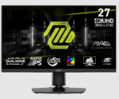 ������� MSI 27" MAG 272URDF E16, 16:9, IPS, UHD/FHD, 0,5ms, 400cd, 160Hz/320Hz, HDMI, DP, USB, HAS