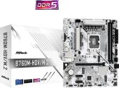 ����������� ����� Asrock B760M-HDV/M.2 Soc-1700 Intel B760 2xDDR5 mATX AC`97 8ch(7.1) 2.5Gg RAID+VGA+HDMI+DP
