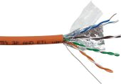 ������ �������������� Lanmaster LAN-5EFTP-HFLT-OR ���.5E FTP 4 ���� 24AWG LSZH ���������� 305� ���������