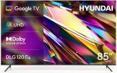 ��������� LED Hyundai 85" H-LED85BU7011 Google TV ������ 4K Ultra HD 60Hz MEMC DVB-T DVB-T2 DVB-C DVB-S DVB-S2 USB WiFi Smart TV