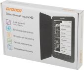 ����������� ����� Digma M2 6" E-ink HD Pearl 758x1024 600MHz 128Mb/4Gb/SD/microSDHC/��������� ������� �����-����� (� �����.:�������)