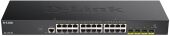 ���������� D-Link DGS-1250-28X/RU/A1A (L3) 24x1����/� 4SFP+ �����������