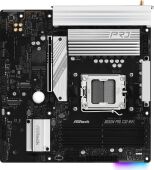 ����������� ����� Asrock B650M PRO X3D WIFI Socket AM5 AMD B650 4xDDR5 mATX AC`97 8ch(7.1) 2.5Gg RAID+HDMI+DP