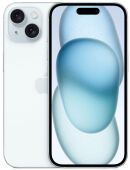 �������� Apple A3090 iPhone 15 256Gb 6Gb ������� �������� 3G 4G 1Sim 6.1" 1179x2556 iOS 17 48Mpix 802.11 a/b/g/n/ac/ax NFC GPS GSM900/1800 Protect