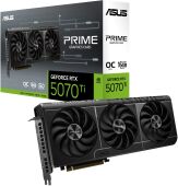 ���������� Asus PCI-E 5.0 PRIME-RTX5070TI-O16G NVIDIA GeForce RTX 5070TI 16Gb 256bit GDDR7 2497/28000 HDMIx1 DPx3 HDCP Ret