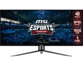 Монитор MSI 40'' MAG401QR, 21:9, IPS, UWQHD, 4ms, 400cd, 155Hz, HDMI, DP, USB, USB-C, HAS