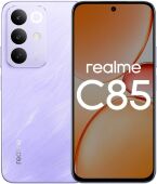�������� Realme RMX5566 C85 256Gb 8Gb ���������� �������� 3G 4G 2Sim 6.8" 720x1570 Android 15 50Mpix 802.11 a/b/g/n/ac NFC GPS GSM900/1800 GSM1900 Protect microSD max2048Gb