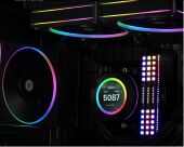     350W S_MULTI 4pin PWM 3x12cm Fan ARGB SL360  ID-COOLING