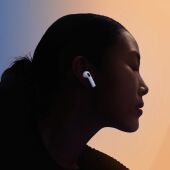 ��������� �������� Apple AirPods 4 ANC A3055,A3056,A3059 ����� ������������ bluetooth � ����� �������� (MXP93ZA/A)