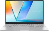 ������� Asus Vivobook S 15 OLED S5507QA-MA013W Snapdragon X Plus X1P-42-100 16Gb SSD1Tb Qualcomm Adreno 15.6" OLED 3K (2880x1620) Windows 11 Home silver WiFi BT Cam (90NB14Q2-M00B40)