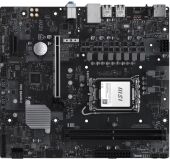 ����������� ����� MSI PRO B860M-E Soc-1851 Intel B860 2xDDR5 mATX AC`97 8ch(7.1) 5Gigabit RAID+HDMI+DP