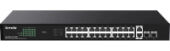 ���������� Ethernet 26GE+2SFP � 24 ������� PoE TEG1128P-24-250W TENDA
