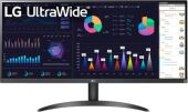 Монитор LG 34" 34WQ500-B, 21:9, IPS, QHD, 5ms, 400cd, 100Hz, HDMI, DP