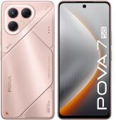 �������� Tecno Pova 7 5G 128Gb 8Gb ������� �������� 3G 4G 2Sim 6.78" 1080x2460 Android 15 50Mpix 802.11 a/b/g/n/ac/ax NFC GPS GSM900/1800 Protect microSD max1024Gb