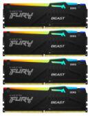 ������ ������ DIMM 64GB (16GB�4) DDR5-6000 RGB KF560C40BWAK4-64 KINGSTON